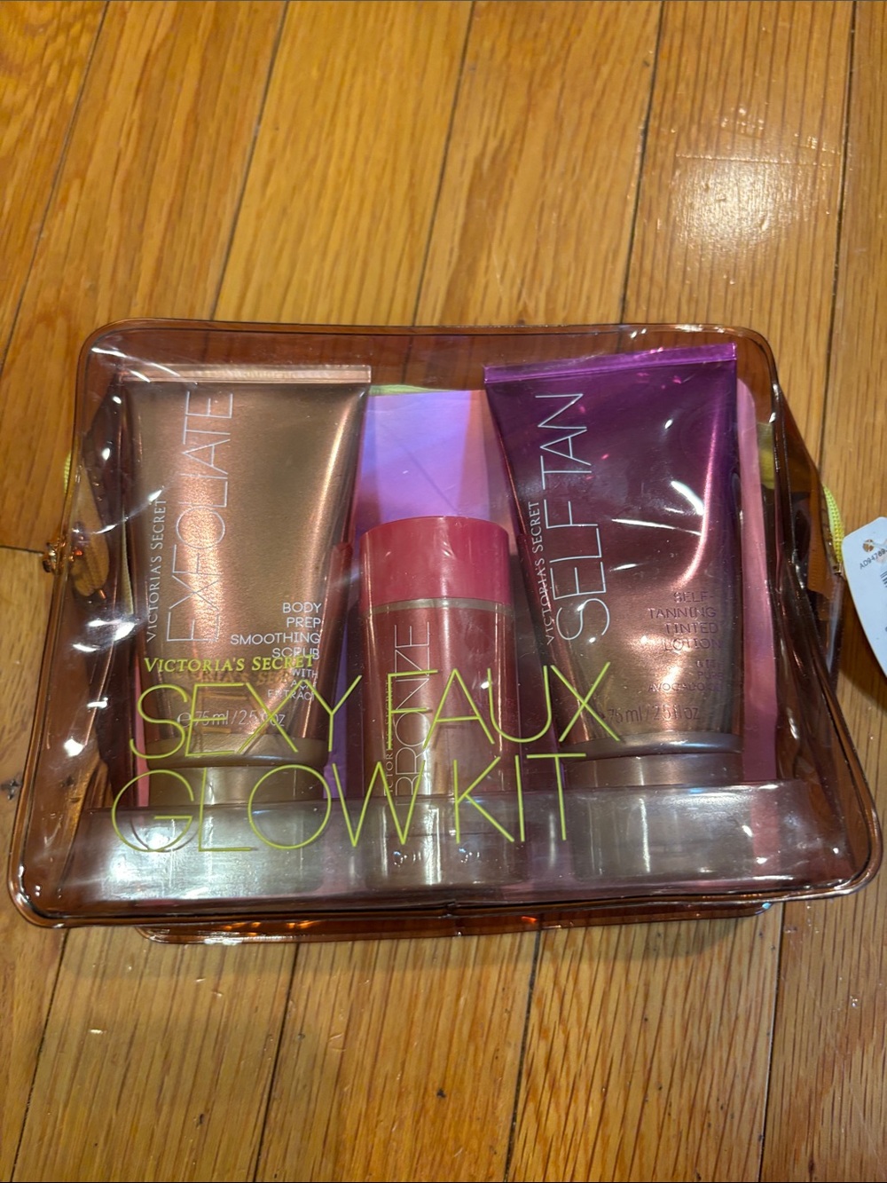 Vintage Victoria's Secret Glow Kit in Rose Gold and Pink